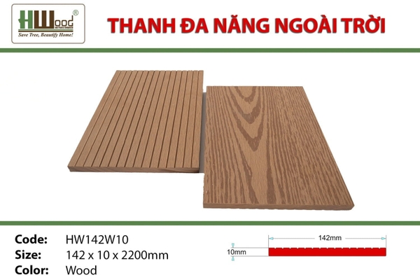 Thanh Đa Năng HWOOD HW142W10 Wood