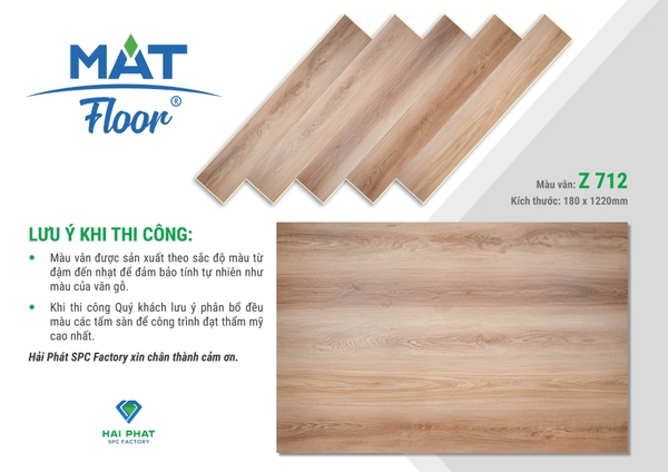 Sàn Nhựa Hèm Khóa MatFloor Z712