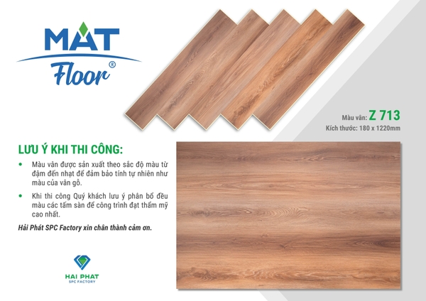 Sàn Nhựa Hèm Khóa MatFloor Z713