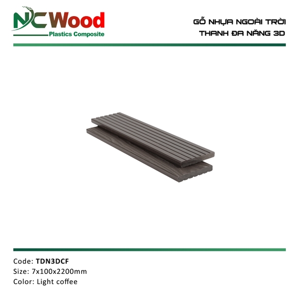 Thanh đa năng 3D NCwood TDN3DCF