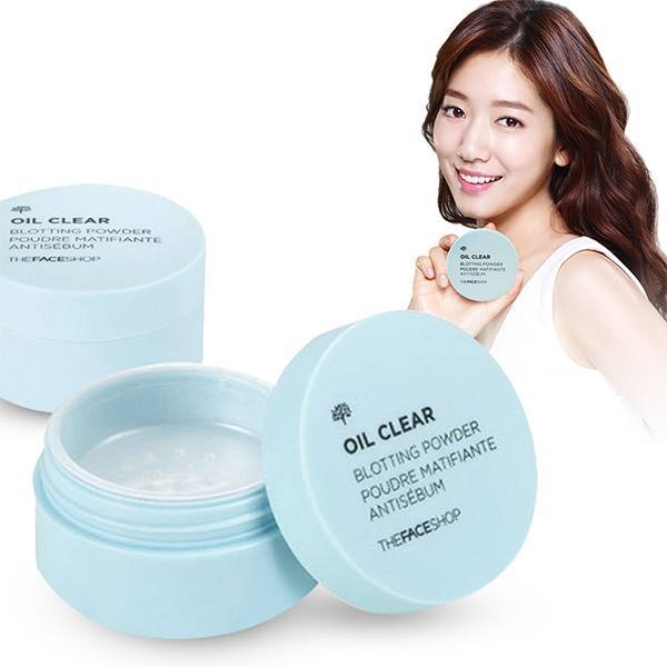 PHẤN BỘT OIL CLEAR BLOTTING POWDER THE FACE SHOP | Jolicosmetic.vn