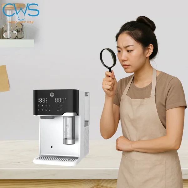 Kiểm tra máy GE CTS10 trước khi bắt đầu cách pha soda đơn giản