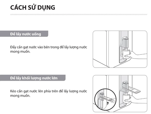 Cách sử dụng vòi Máy Coway NADI P-300R/L