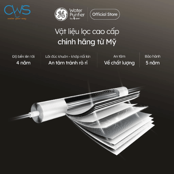 Chất Liệu Lọc Cao Cấp, Vượt Trội