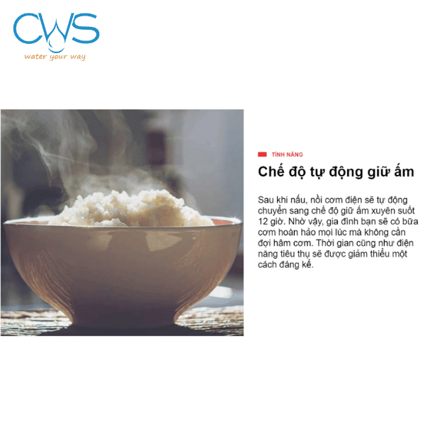 Chế Độ Giữ Ấm Tự Động Thông Minh