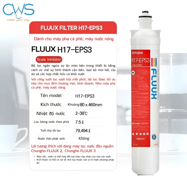 Chức năng của lõi lọc Scale Inhibitor