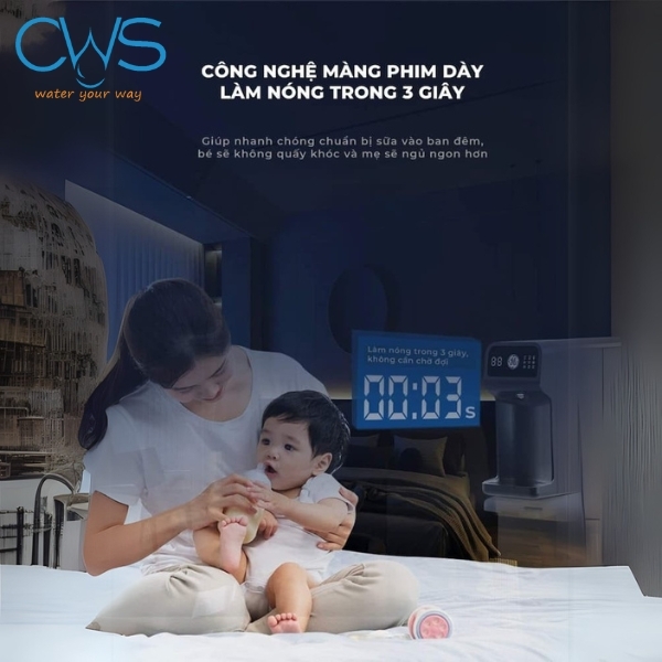 Công nghệ màng phim dày, làm nóng trong 3 giây