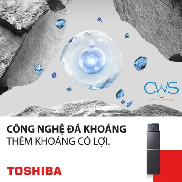 Công nghệ Rock Active trên máy lọc nước Toshiba