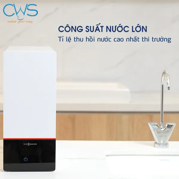 Đánh giá máy lọc nước Vitopure S4-RO-400G Pro tỷ lệ thu hồi nước cao