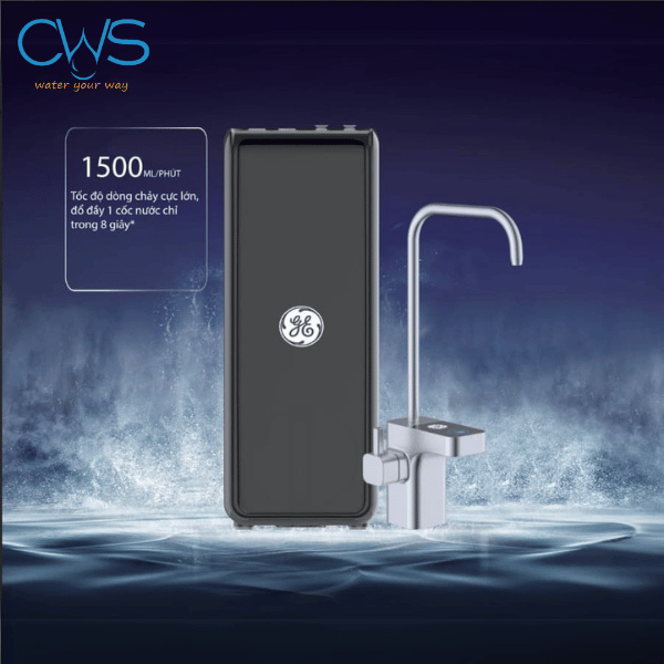 Công suất lọc 5800L, tốc độ dòng chảy 1.5L/phút