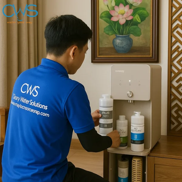 Máy lọc nước Coway chảy yếu với đội ngũ kĩ thuật chuyên nghiệp