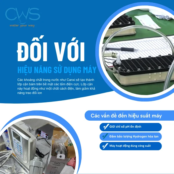 Đối với hiệu năng sử dụng máy