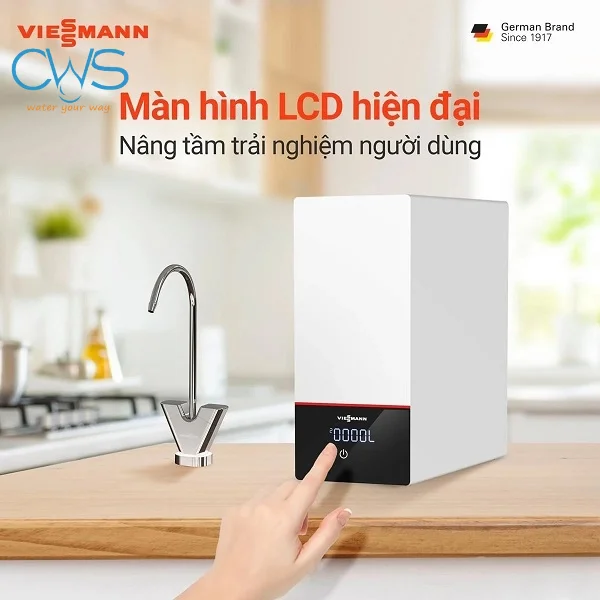 Địa chỉ mua máy lọc nước Vitopure S4-RO-400G Pro với màn hình LCD hiện đại