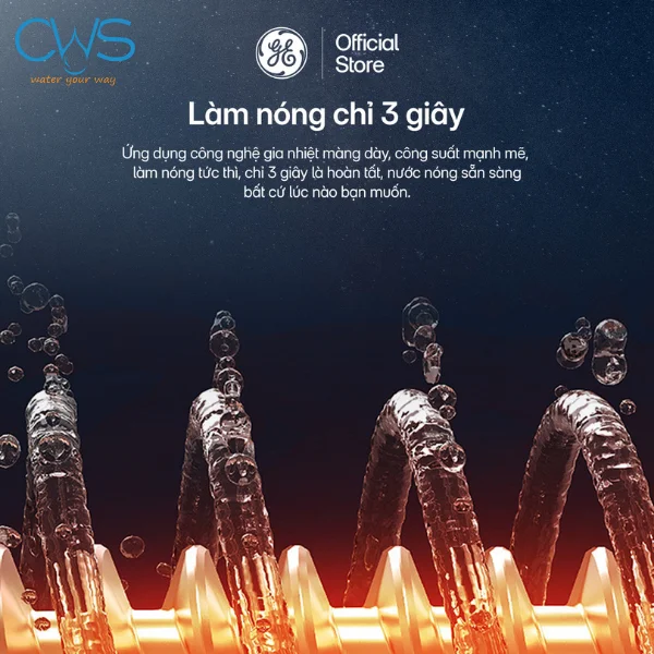 Hiệu năng làm nóng nhanh chóng, vượt trội