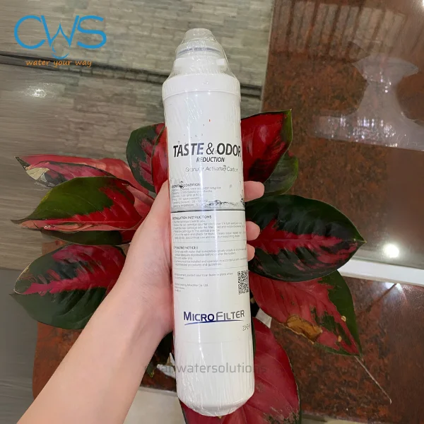 Hình ảnh thực tế lõi lọc nước Chungho FLUUX U1 - GAC