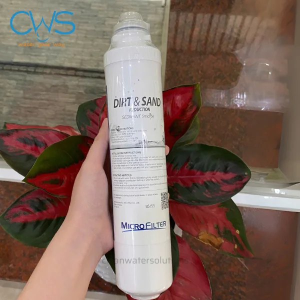 Hình ảnh thực tế lõi lọc nước Chungho FLUUX U1 - Sediment