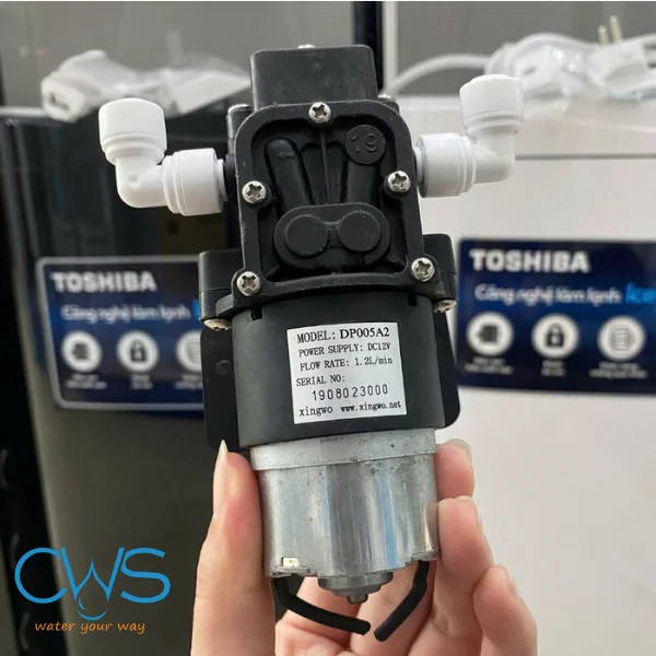 Hư bơm nước (bơm tăng áp hoặc bơm hút bình)