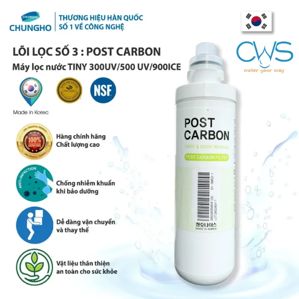 Lõi lọc Chungho Post Carbon