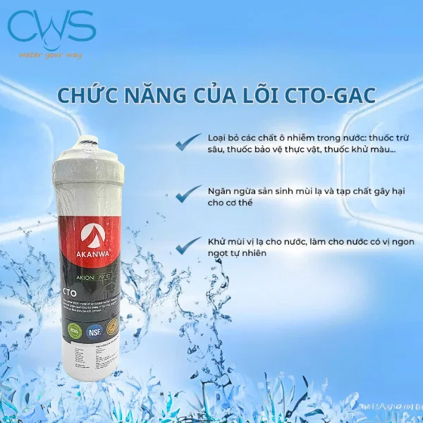 Lõi lọc CTO cao cấp