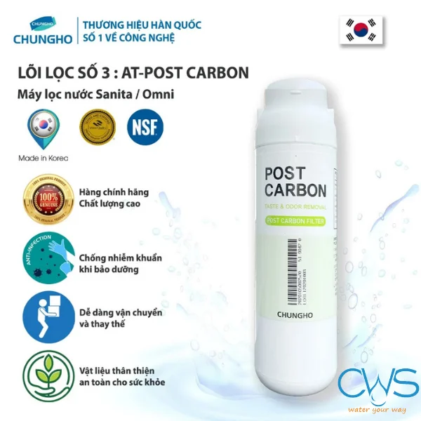 Lõi lọc nước AT Post Carbon