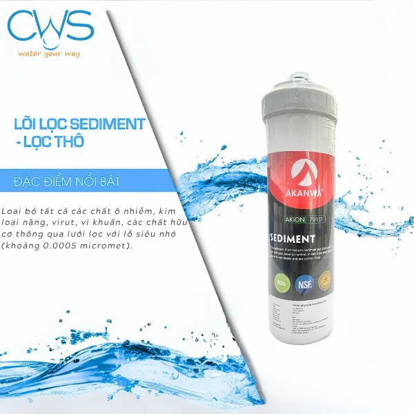 Lõi lọc Sediment