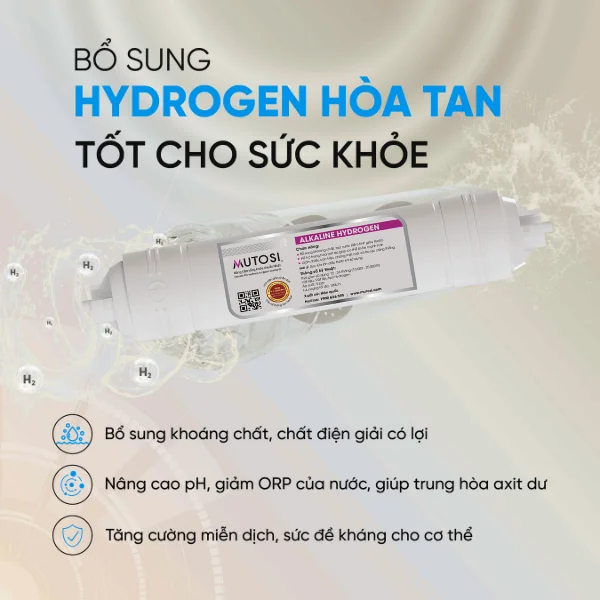 Lõi số 8 Mutosi - Lõi chức năng Alkaline Hydrogen