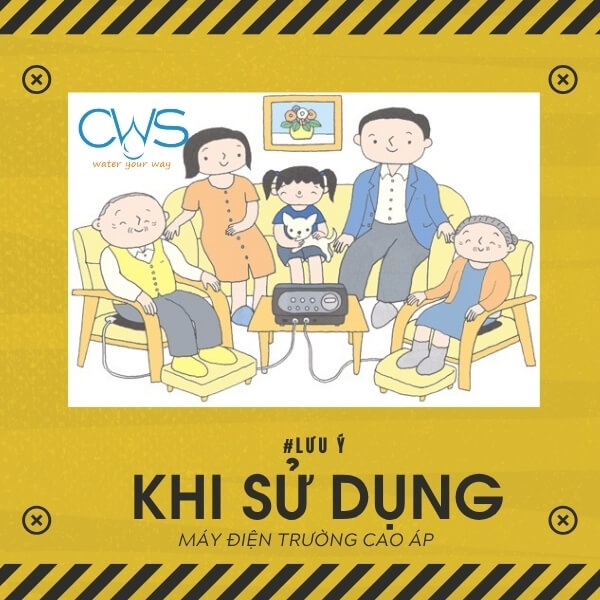Lưu ý khi sử dụng máy điện trường cao áp