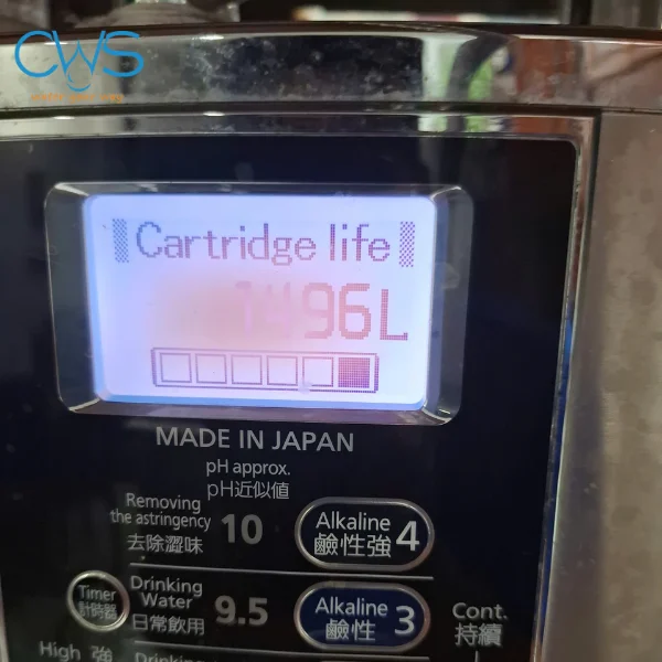 Màn hình LCD Panasonic TK-AS66 bị mờ, không thể hiện rõ thông số