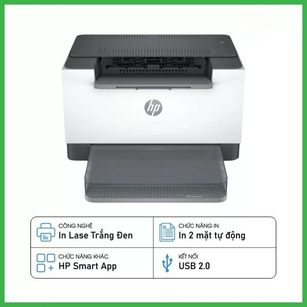 Máy in HP LaserJet M211d (9YF82A) tương thích đa nền tảng