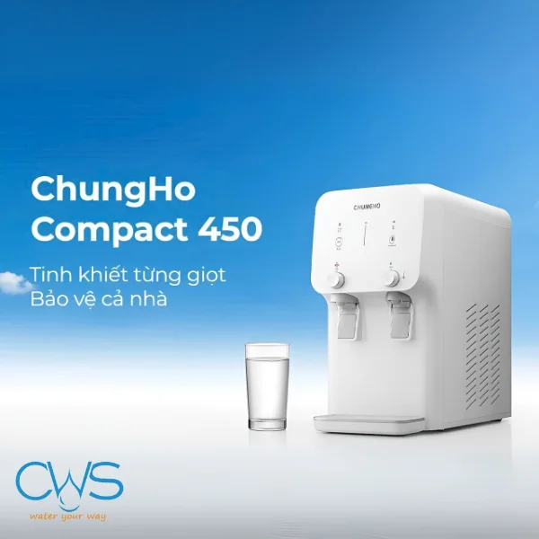 Máy Lọc Nước Chungho Compact 450 - Lựa Chọn Lý Tưởng Cho Văn Phòng Và Gia Đình