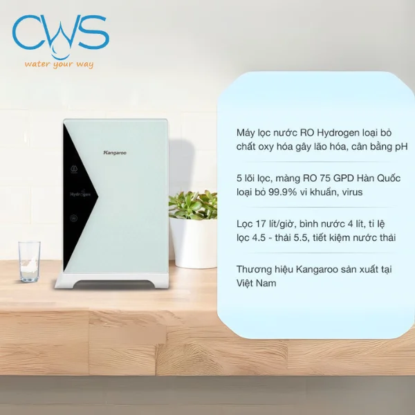 Máy lọc nước Kangaroo KG100HU