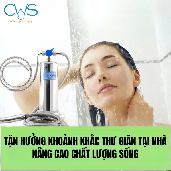 Máy tắm khoáng Kangen Anespa DX mang đến trải nghiệm spa giảm stress nhanh chóng
