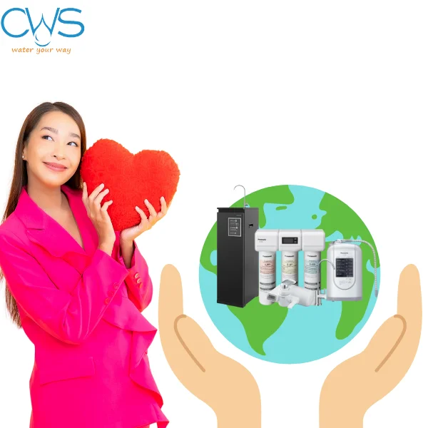 Máy lọc nước Panasonict tiết kiệm điện và thân thiện với môi trường