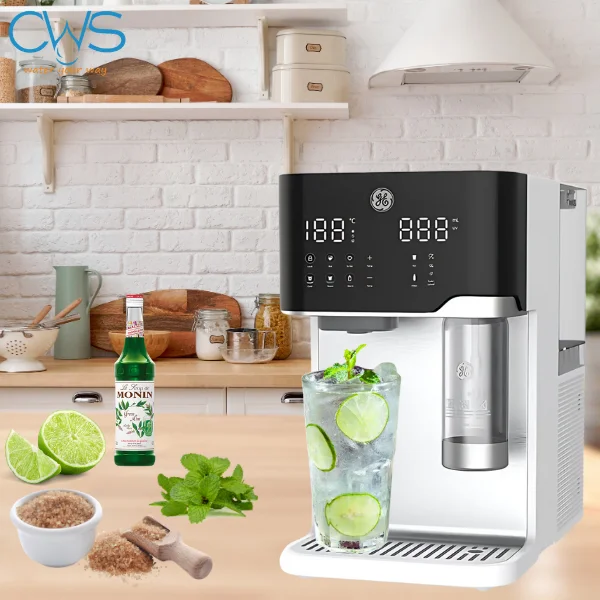 Nguyên liệu cơ bản cho cách pha soda đơn giản tại nhà.
