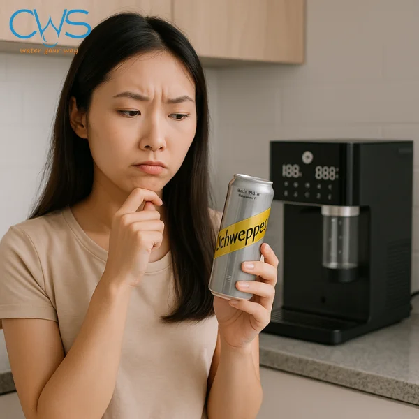 Đánh giá máy lọc nước GE CTS10 - So sánh soda đóng chai và máy GE CTS10