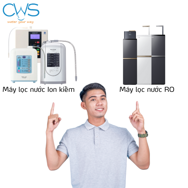 Máy lọc nước ion kiềm và RO khác nhau chỗ nào?