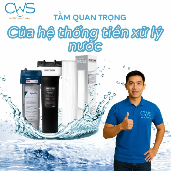 Tầm quan trọng của hệ thống tiền xử lý nước