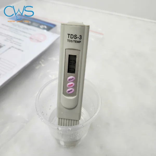 Test TDS sau khi lắp đặt