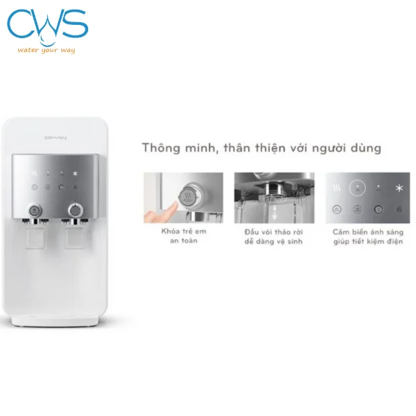 Thay lõi máy Coway Neo Plus-264L khi có thông báo trên màn hình
