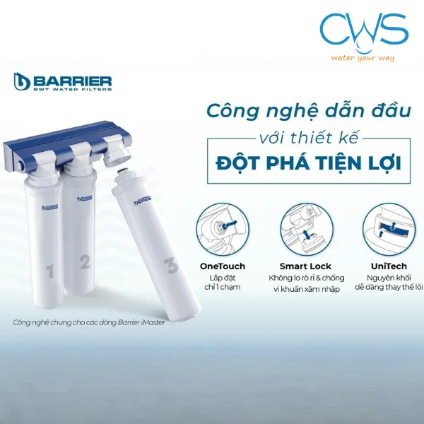 Thông Tin Về Bộ Lõi Lọc BWT Barrier iMaster Ion M
