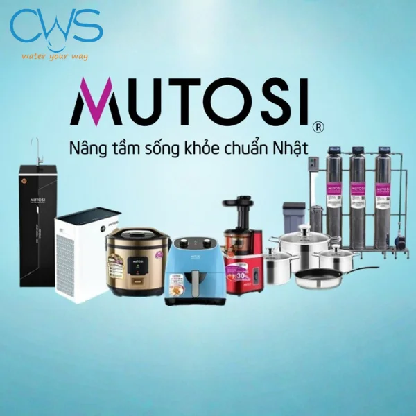 Bộ 8 lõi lọc nước Mutosi - Thương hiệu Mutosi đến từ Nhật Bản