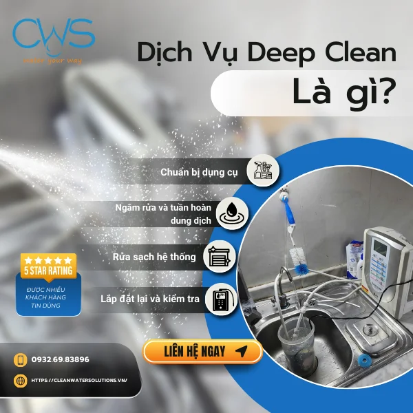 Tìm Hiểu Về Dịch Vụ Deep Clean Máy OSG
