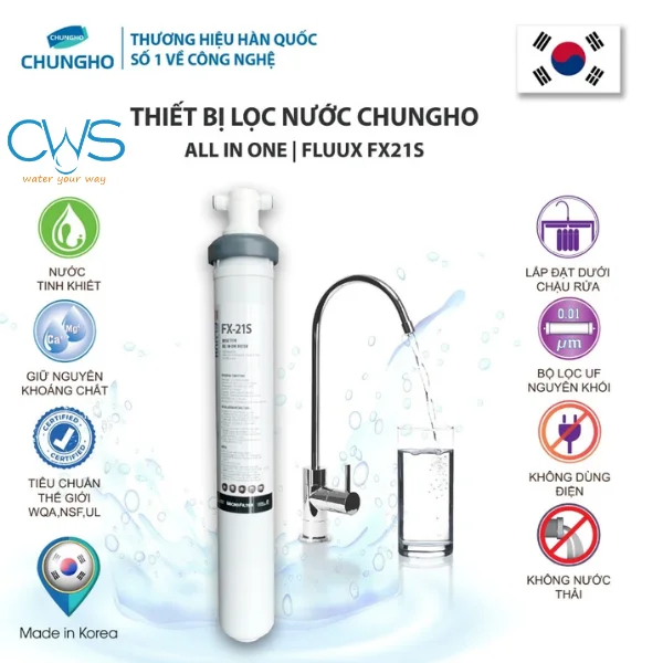 Ưu Điểm Vượt Trội Của Máy Lọc Nước Chungho FX21S