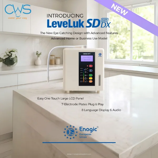 Vì Sao Nên Chọn Máy Ion Kiềm Kangen Leveluk SD501DX Để Cải Thiện Sức Khỏe