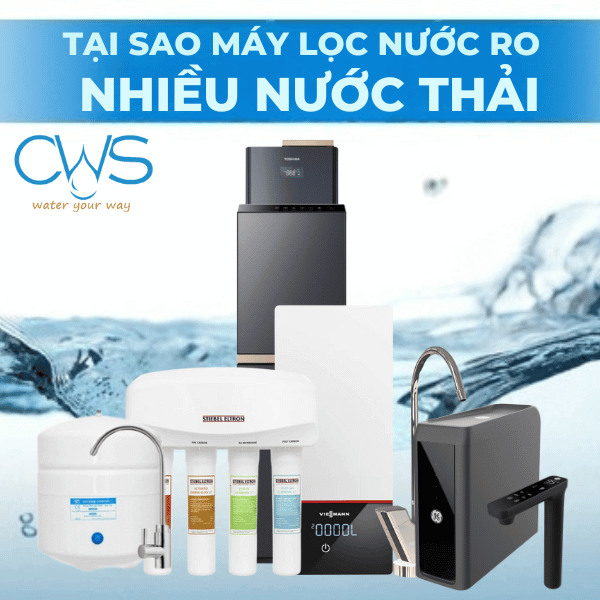 Vì Sao Nước Thải Máy Lọc Nước RO Lại Nhiều Đến Vậy
