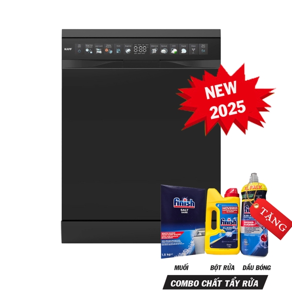 Máy rửa chén KAFF KF-ULTRA775B RE (New 2025) - Made in Thailand