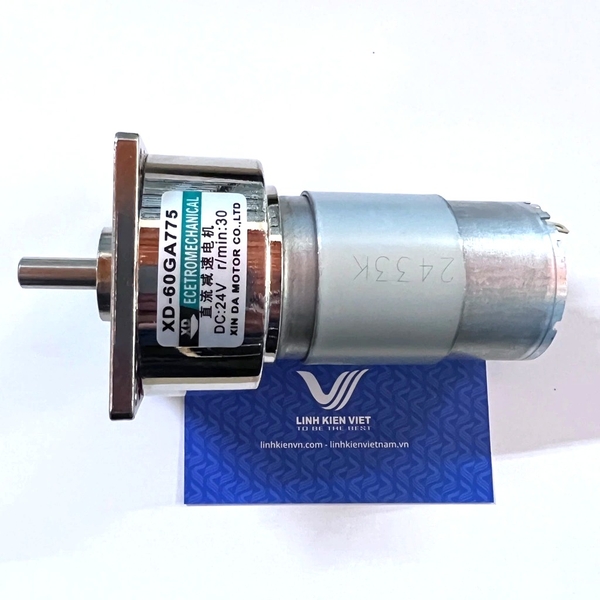 Động cơ giảm tốc DC 24V 35W XD-60GA775 30RPM - C2H12 C3H12 | Công ty cổ ...