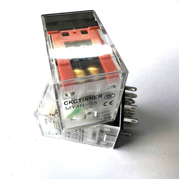 Rơ le trung gian MY4N-GS / DC 12V relay 14 chân | Công ty cổ phần Linh ...
