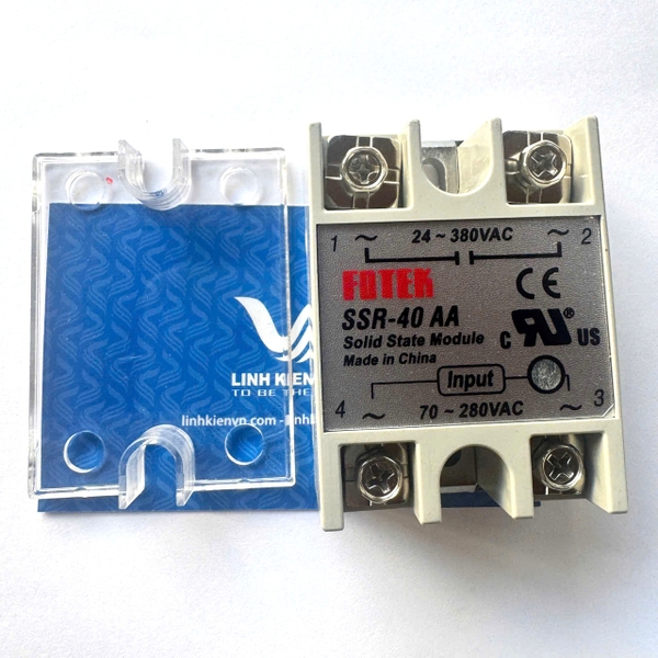 Rơ le bán dẫn AC-AC SSR-40AA 40A / RELAY SSR - A10H9 | Công ty cổ phần ...