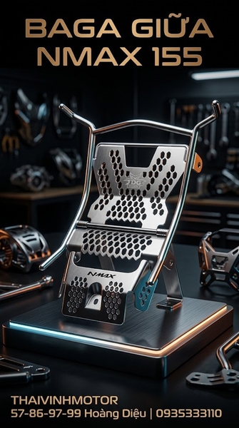 lap-dat-baga-giua-nmax-155-inox-cao-cap-chong-ri-set-sieu-ben